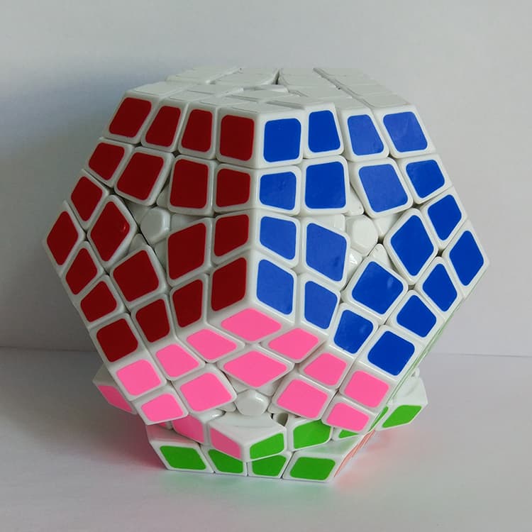 Shengshou Kilominx Cube Puzzle - White image 4