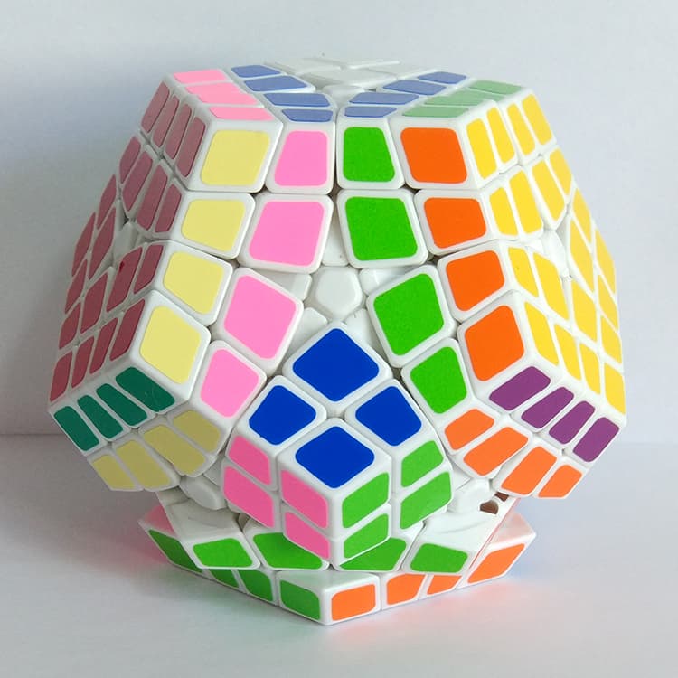 Shengshou Kilominx Cube Puzzle - White image 6
