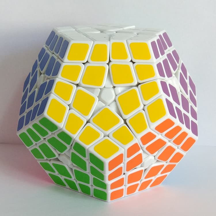 Shengshou Kilominx Cube Puzzle - White image 9