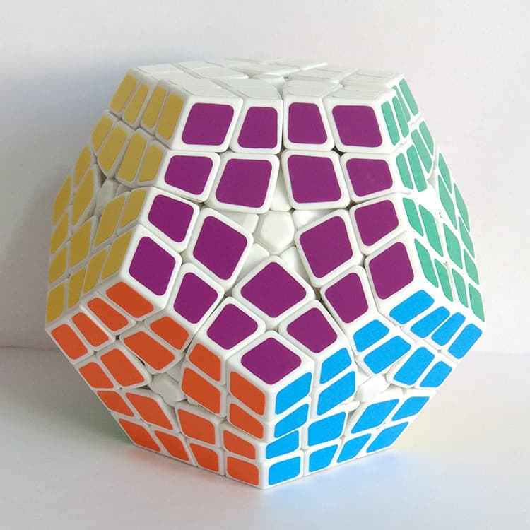 Shengshou Kilominx Cube Puzzle - White image 10