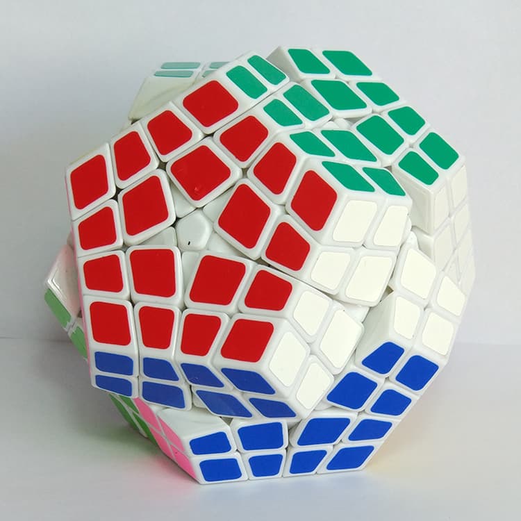 Shengshou Kilominx Cube Puzzle - White image 11