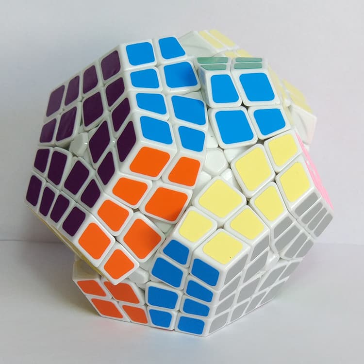 Shengshou Kilominx Cube Puzzle - White image 12