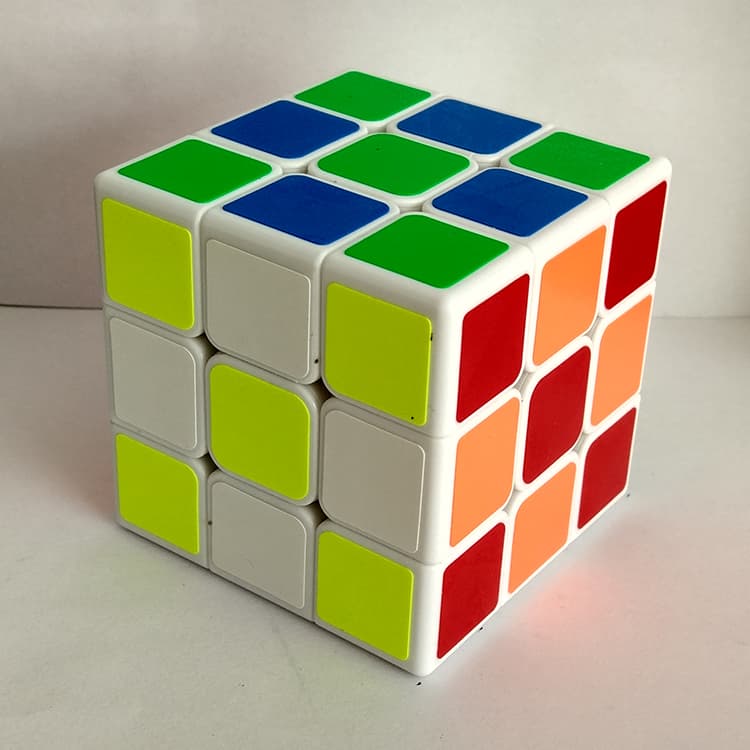 ShengShou 7cm 3x3x3 Legend - White image 3