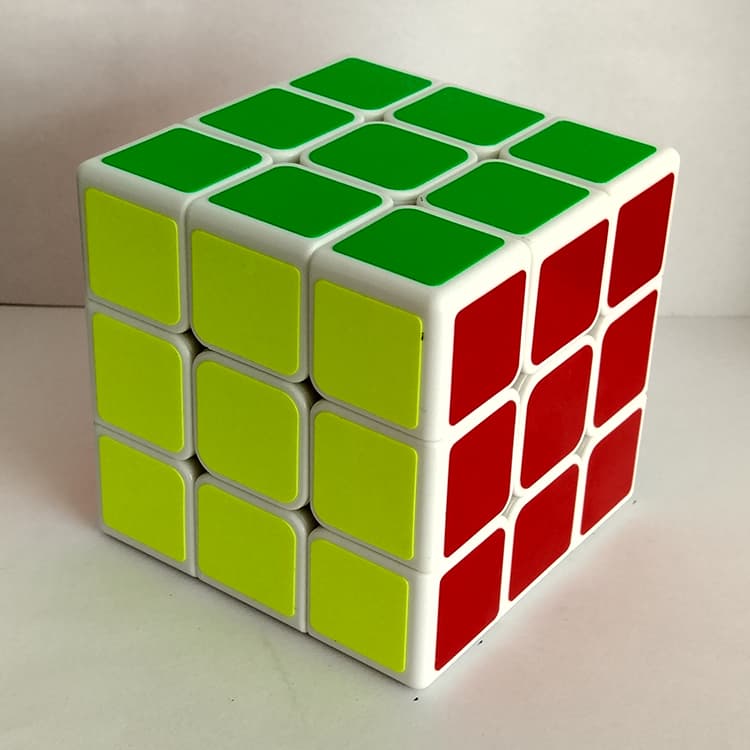 ShengShou 7cm 3x3x3 Legend - White image 11