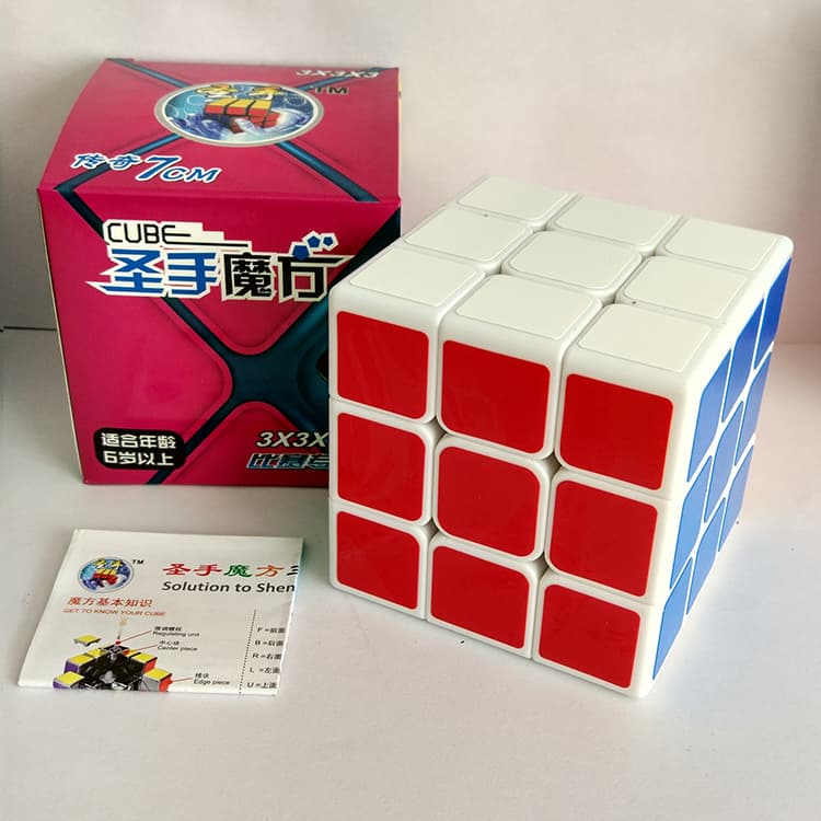 ShengShou 7cm 3x3x3 Legend - White image 15