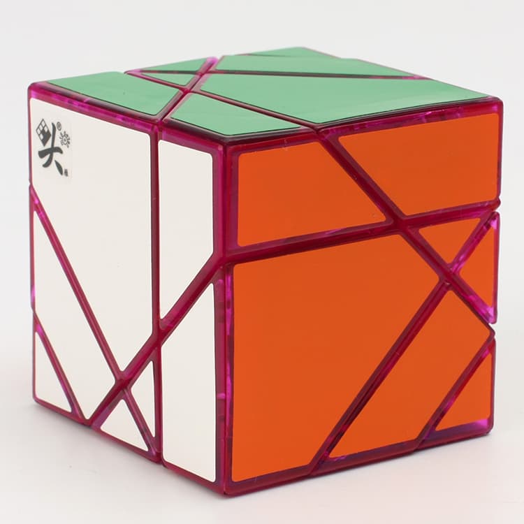 Dayan Tangram Cube - colorful transparent image 1