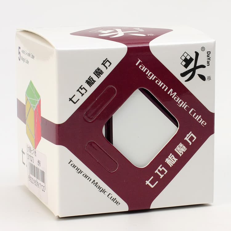 Dayan Tangram Cube - colorful transparent image 2