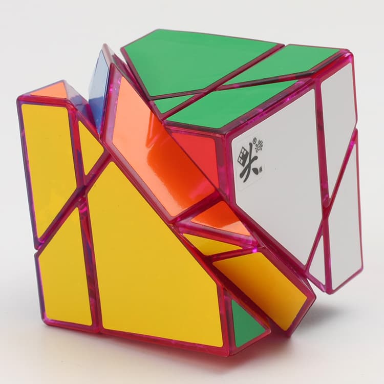 Dayan Tangram Cube - colorful transparent image 5