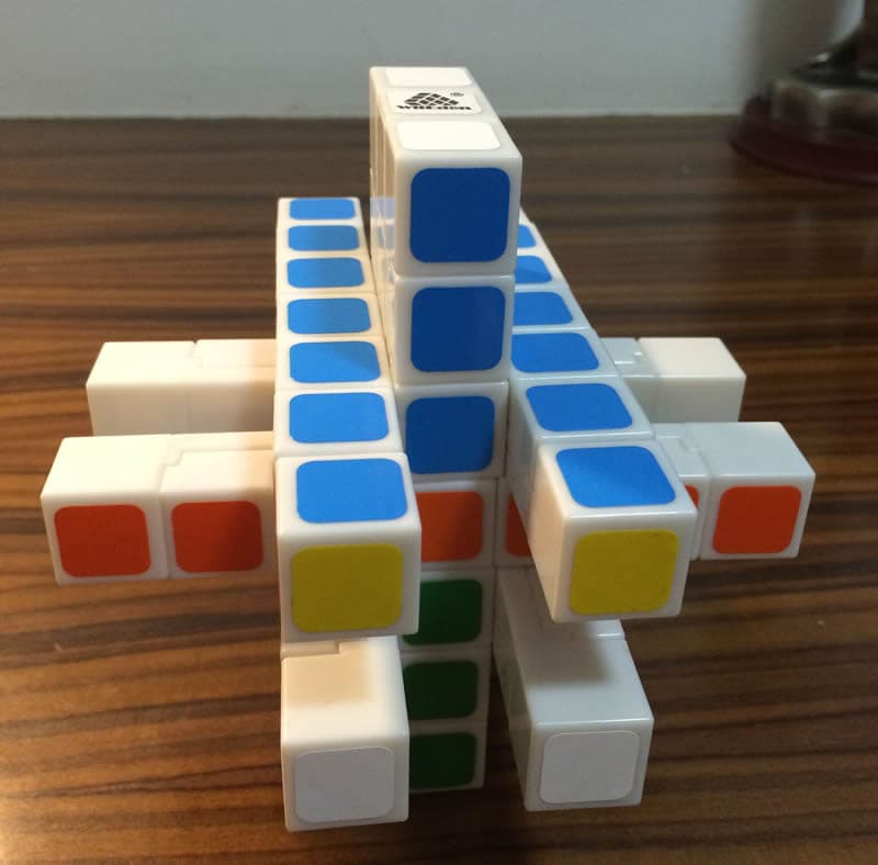 WitEden 3x3x7 Cuboid Cube - White image 3