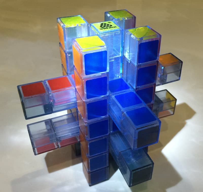 WitEden 3x3x7 Cuboid Cube - Trans.blue image 4