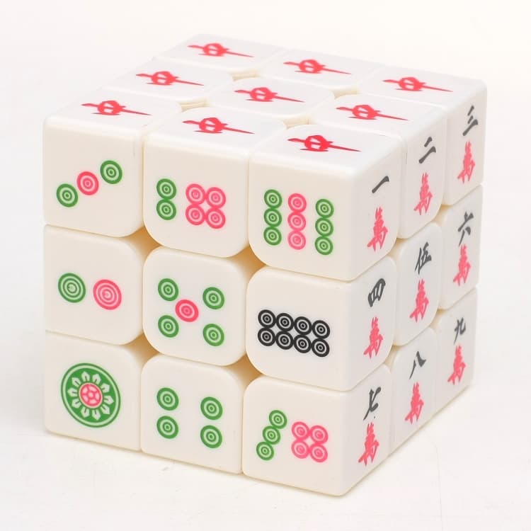 Z-Cube MahJong 3x3x3 - White image 1