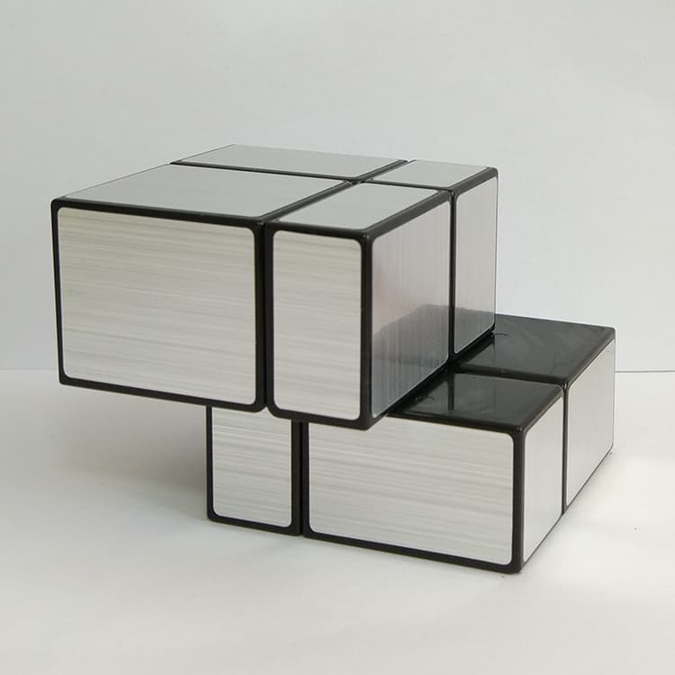 ShengShou 2X2 Mirror - silver stickers image 6