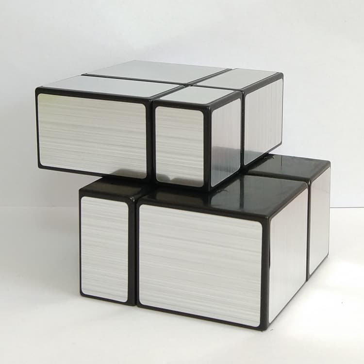 ShengShou 2X2 Mirror - silver stickers image 8