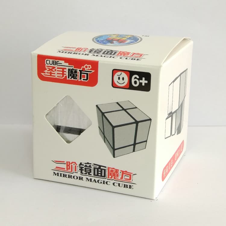 ShengShou 2X2 Mirror - silver stickers image 3