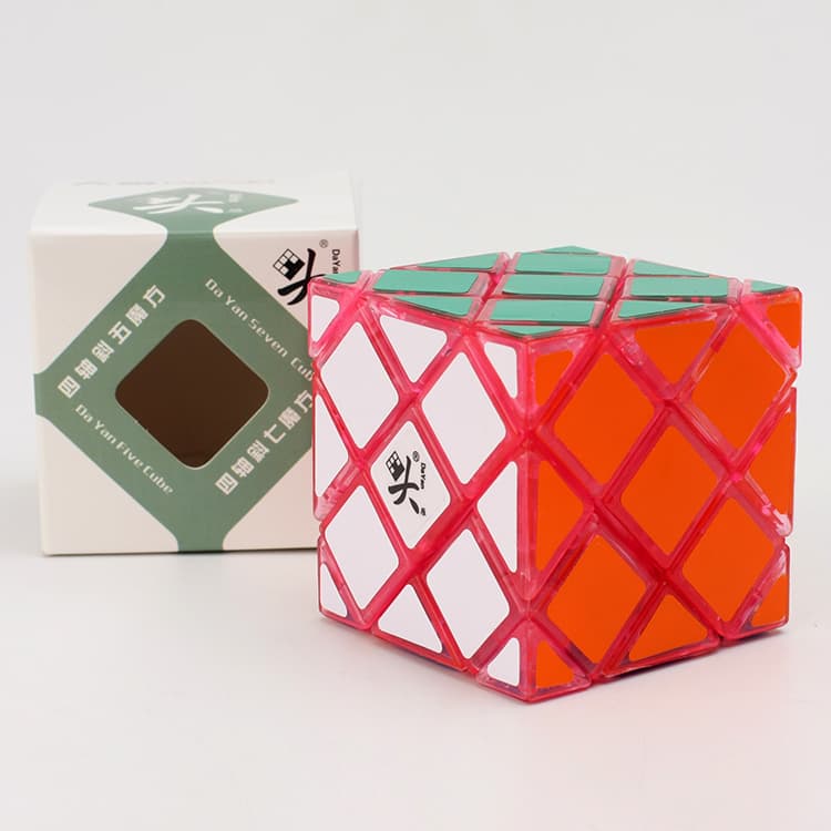 Dayan Master Skewb Cube - colorful transparent image 6