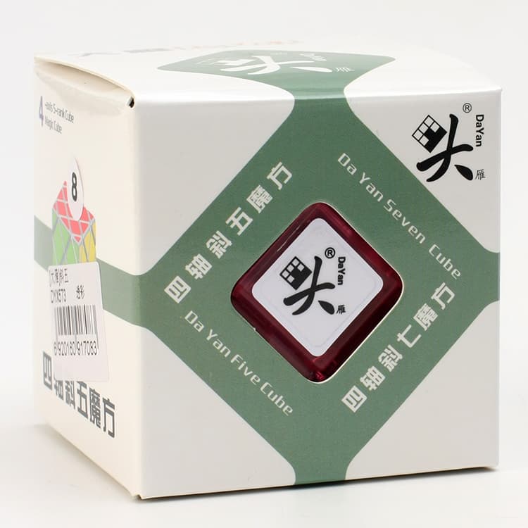 Dayan Master Skewb Cube - colorful transparent image 2