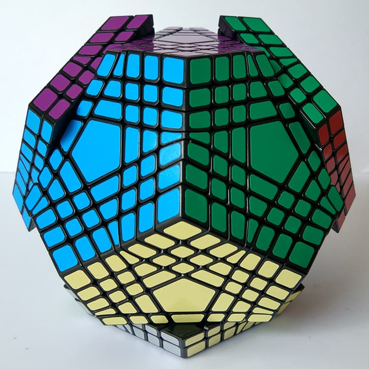 Shengshou Teraminx Cube Puzzle - Black image 3