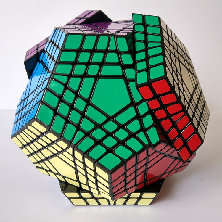 Shengshou Teraminx Cube Puzzle - Black image 4