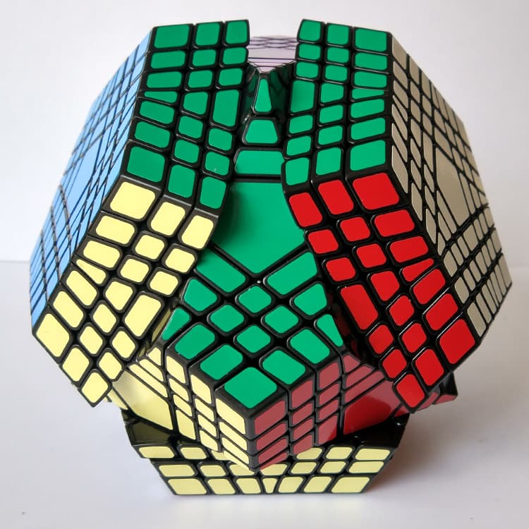 Shengshou Teraminx Cube Puzzle - Black image 5