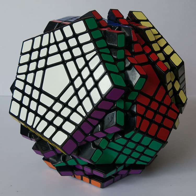 Shengshou Teraminx Cube Puzzle - Black image 6