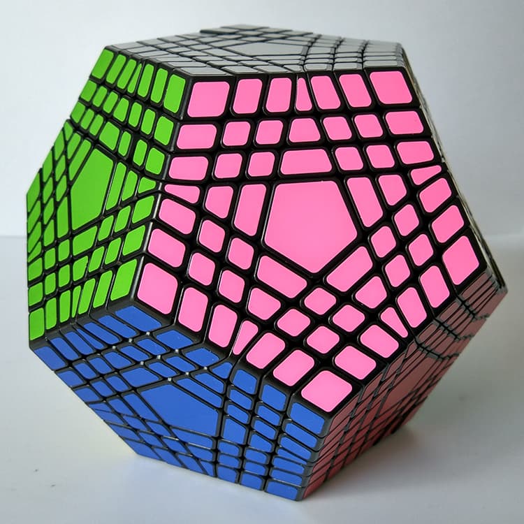 Shengshou Teraminx Cube Puzzle - Black image 8