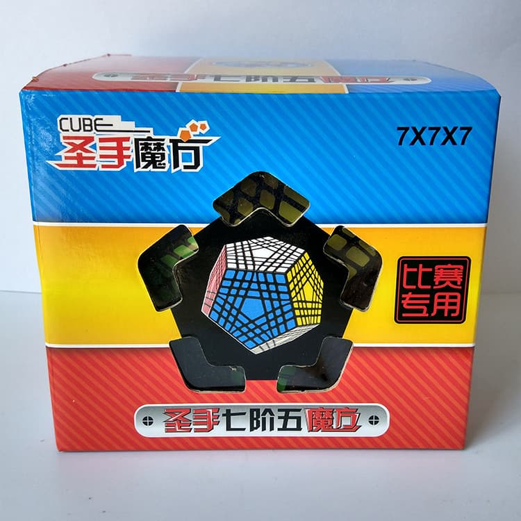 Shengshou Teraminx Cube Puzzle - Black image 2