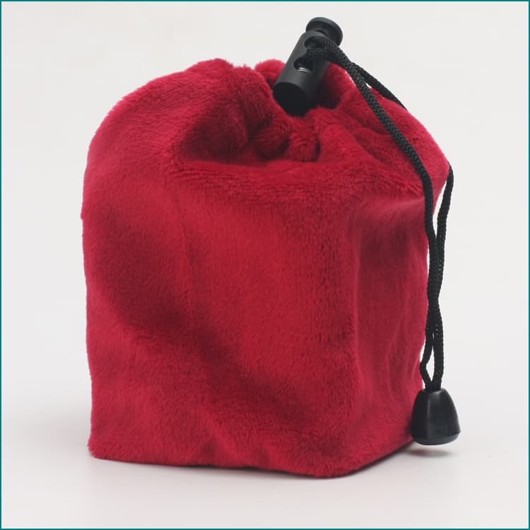 Cube Bag For 2x2-6x6 Cube - Red Velvet image 2