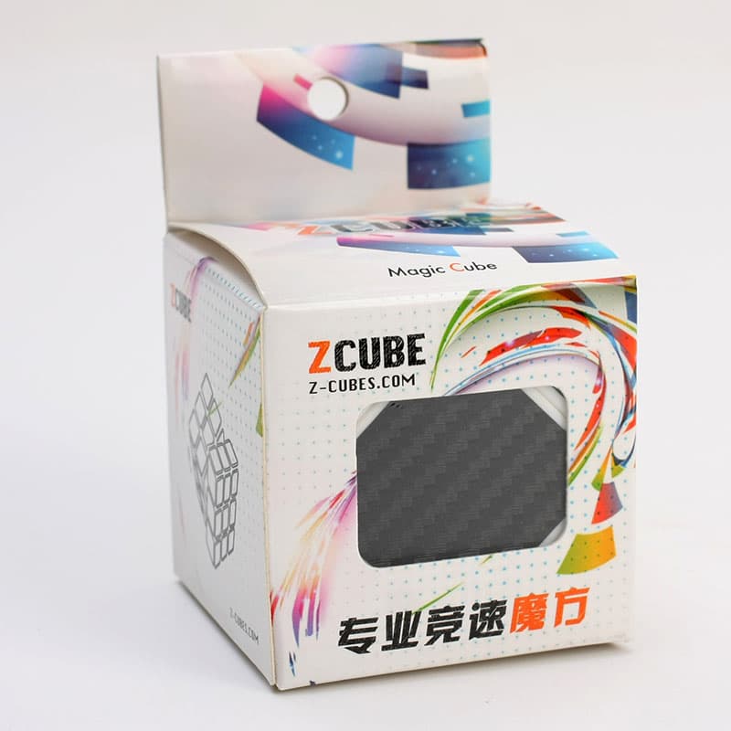Z-Cube Skewb Cube with Carbon fibre stickers image 2
