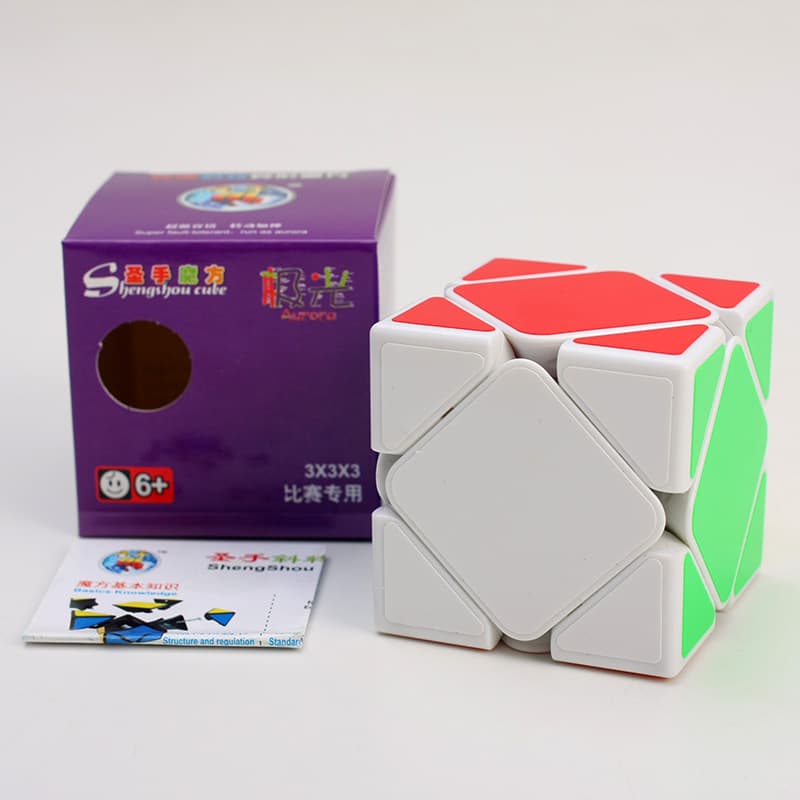 ShengShou Aurora Skewb - White image 10