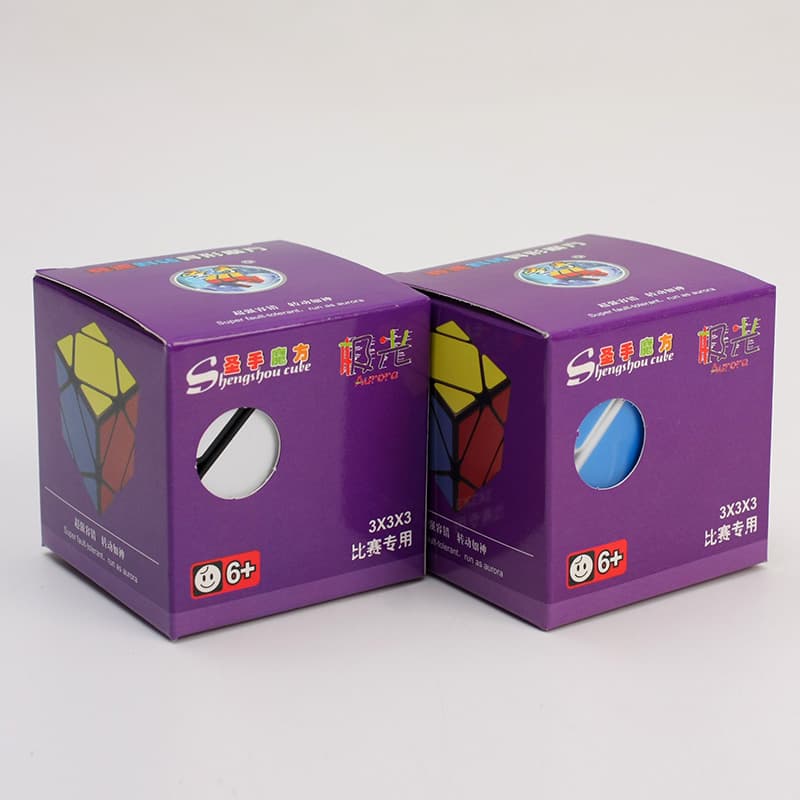 ShengShou Aurora Skewb - White image 11