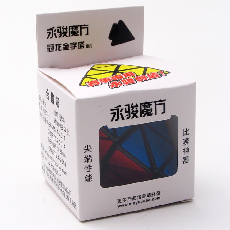 YJ Guanlong Pyraminx - Black image 2