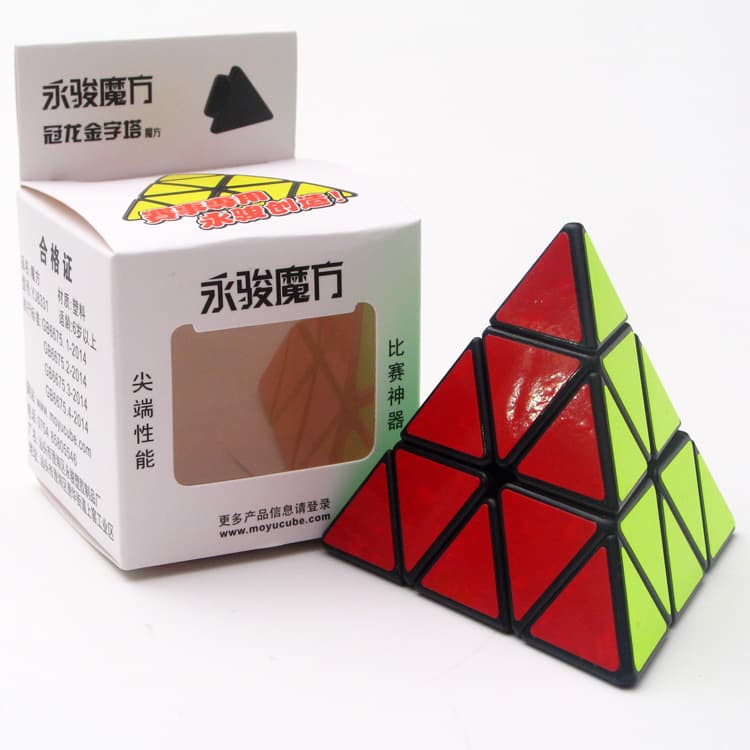 YJ Guanlong Pyraminx - Black image 5