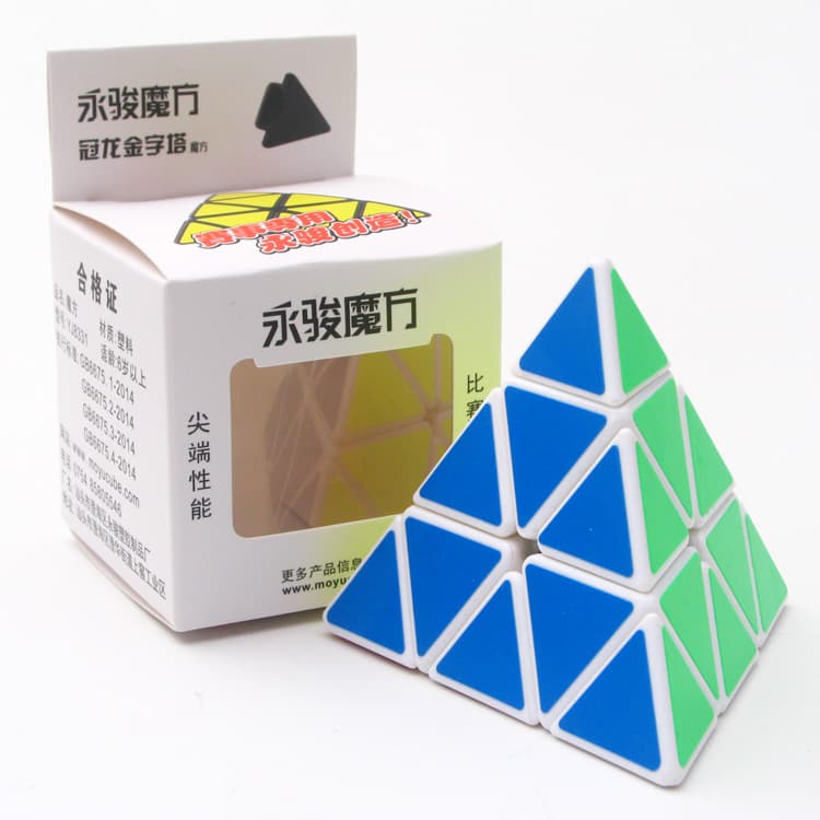 YJ Guanlong Pyraminx - White image 2