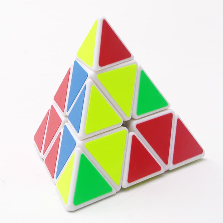 YJ Guanlong Pyraminx - White image 3