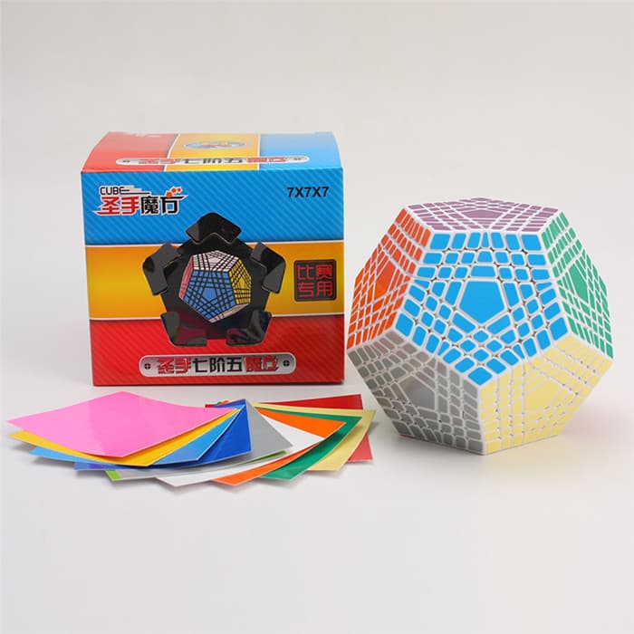 Shengshou Teraminx Cube Puzzle - White image 4
