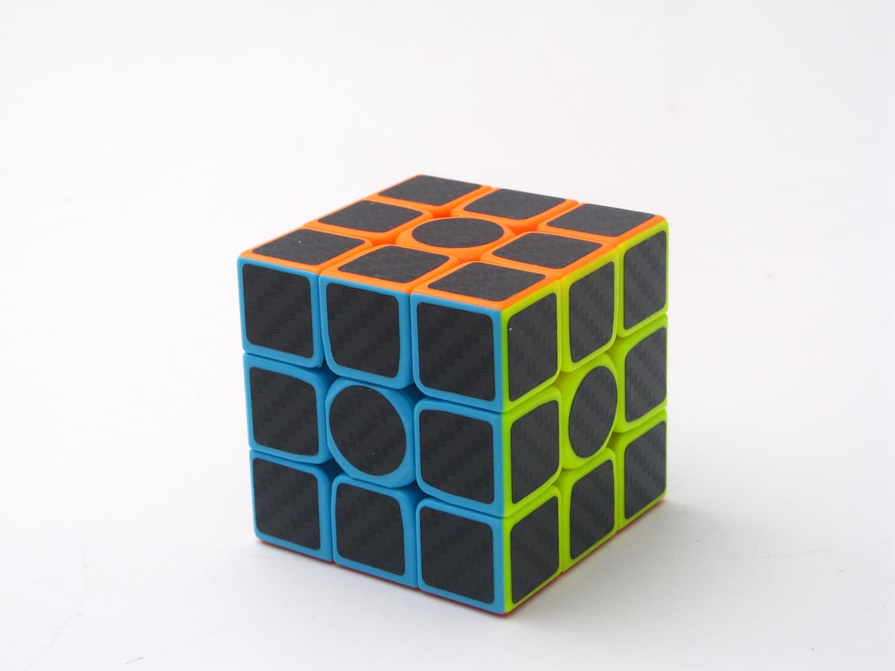 Z-Cube Five Cubes Set with black carbon-fibre stickers image 5