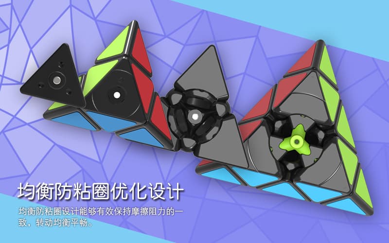 QiYi Pyraminx·QiMing A - Black image 16