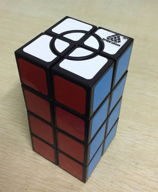 WitEden 2x2x4 Crazy - White image 1