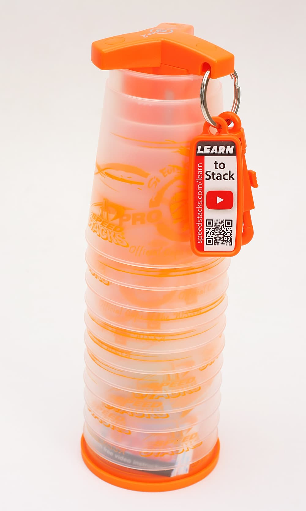 SpeedStacks Cups Pro Series 2 - trans.orange image 1