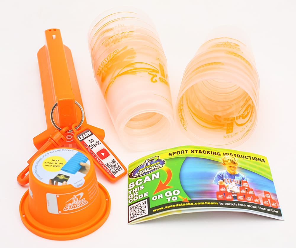 SpeedStacks Cups Pro Series 2 - trans.orange image 2
