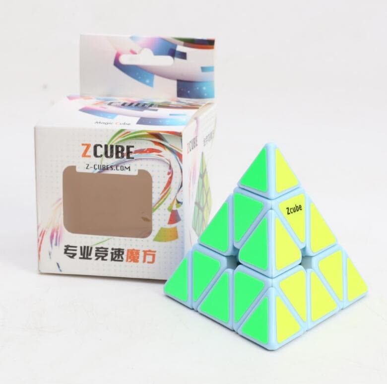 Z-Cube 72mm Pyraminx Cube - Blue image 2