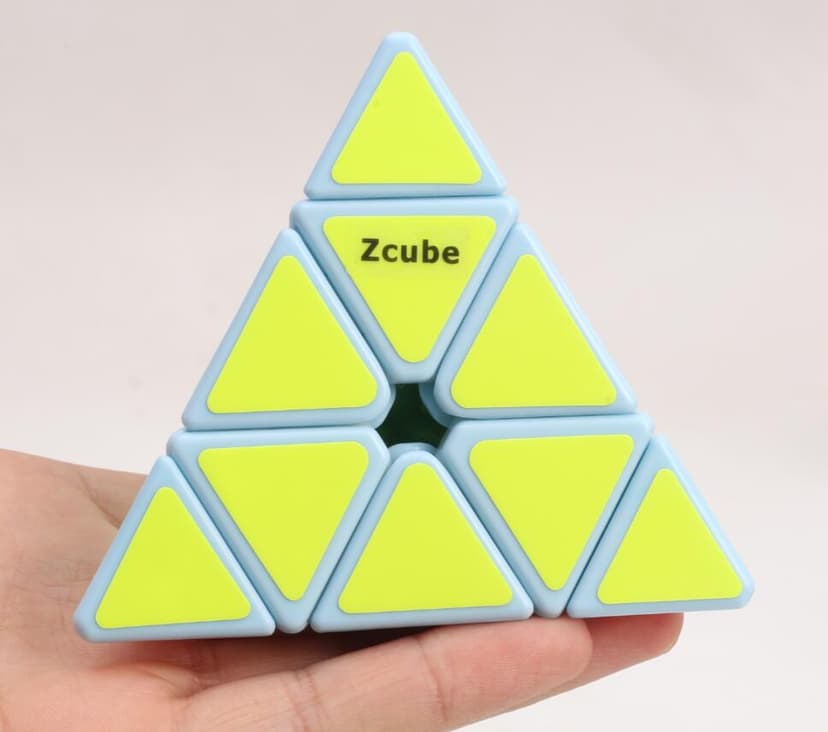 Z-Cube 72mm Pyraminx Cube - Blue image 3