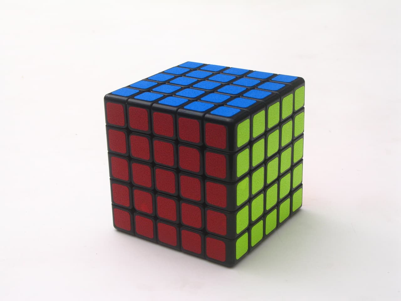 Shengshou 5x5 Legend with MAT stickers - Black image 2