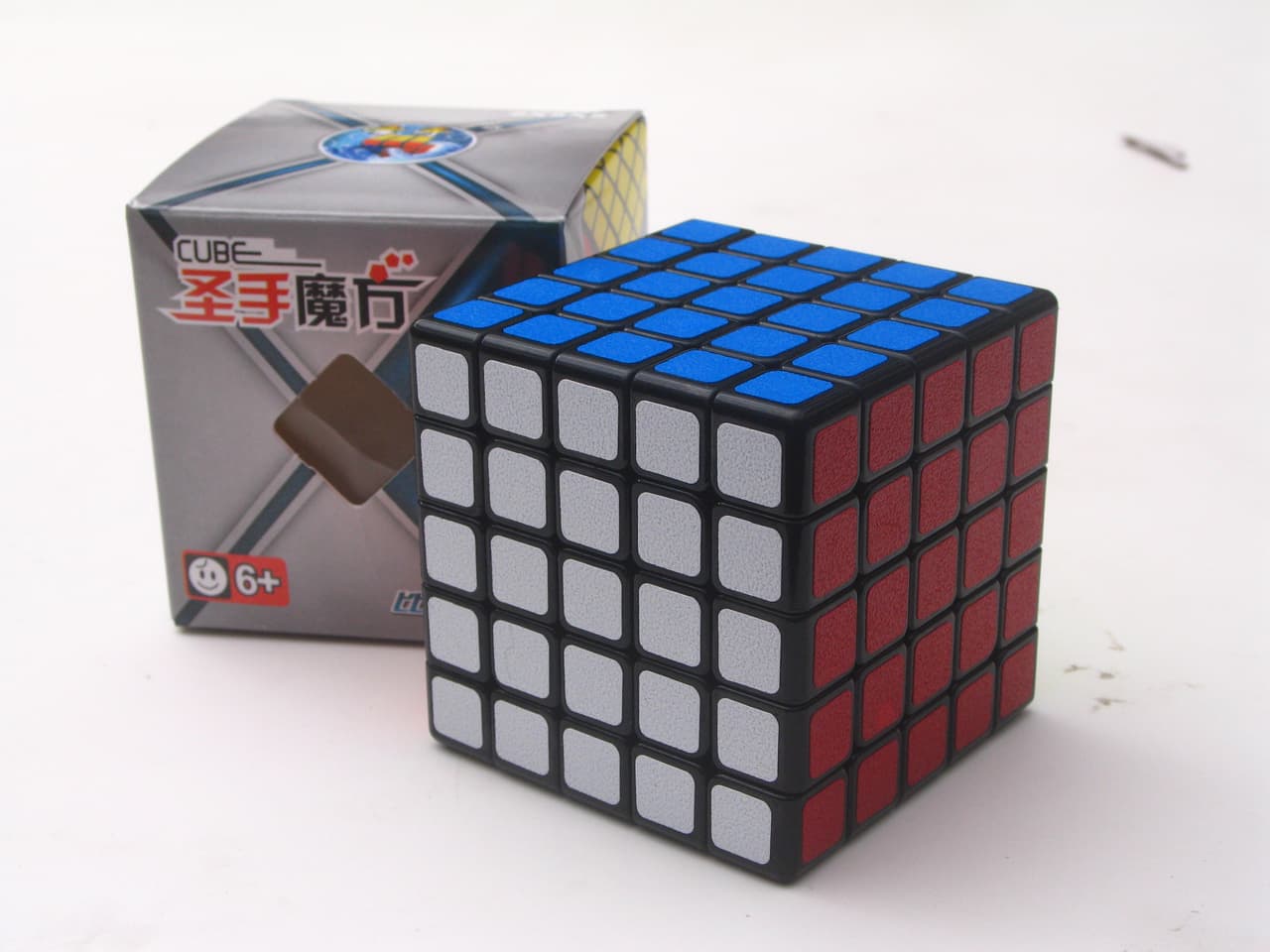 Shengshou 5x5 Legend with MAT stickers - Black image 5