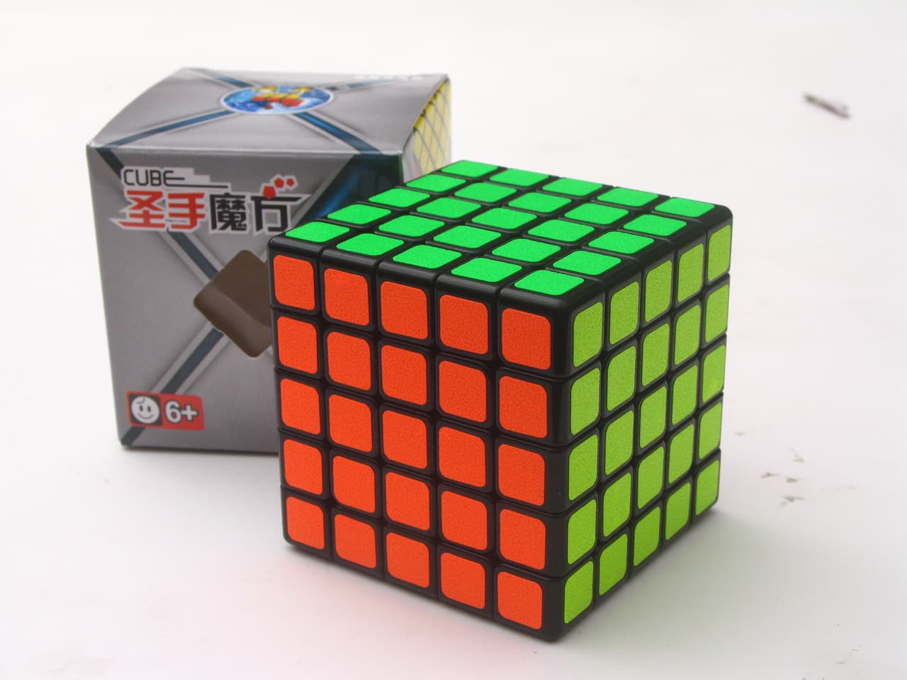 Shengshou 5x5 Legend with MAT stickers - Black image 6