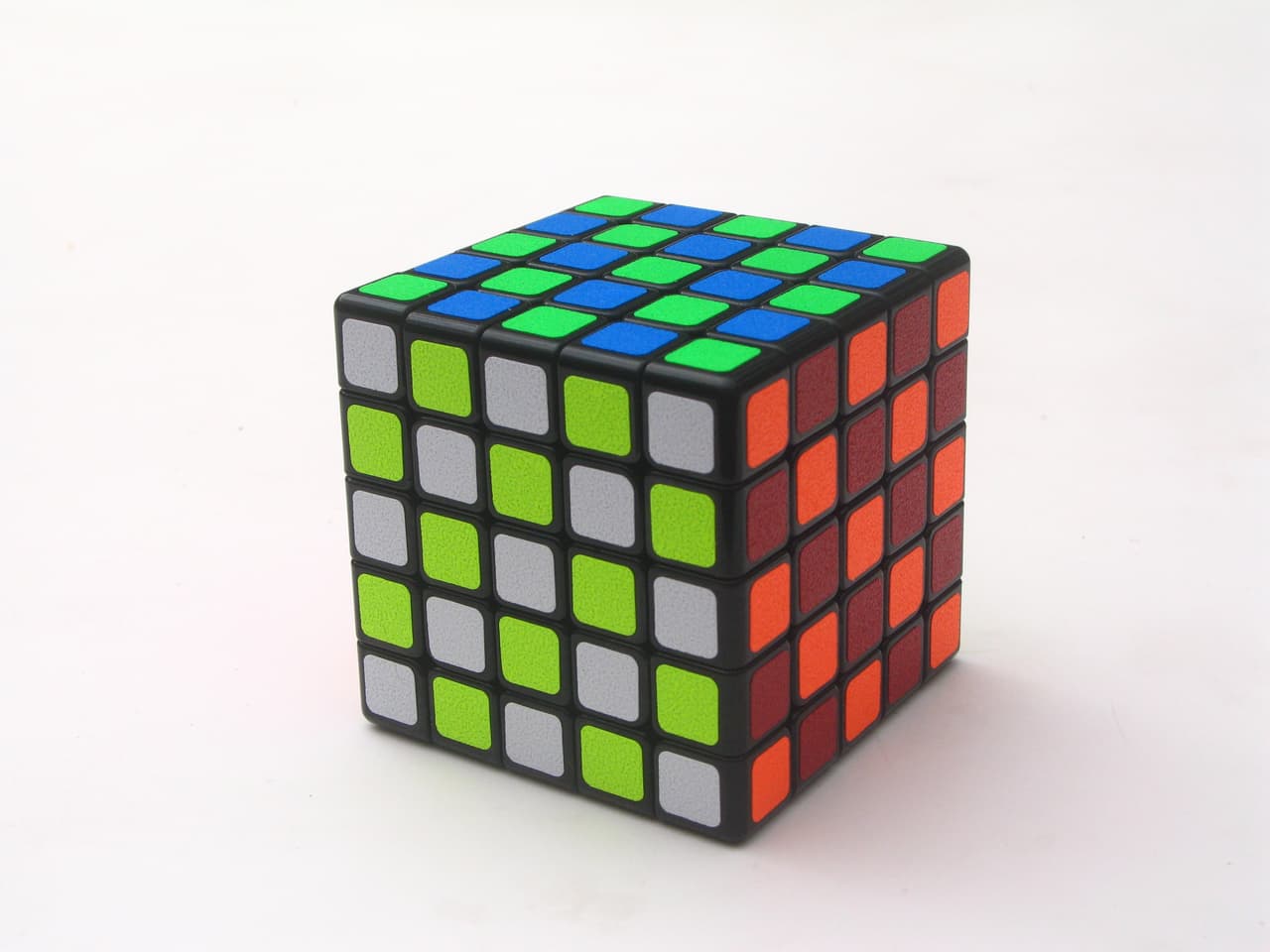 Shengshou 5x5 Legend with MAT stickers - Black image 7