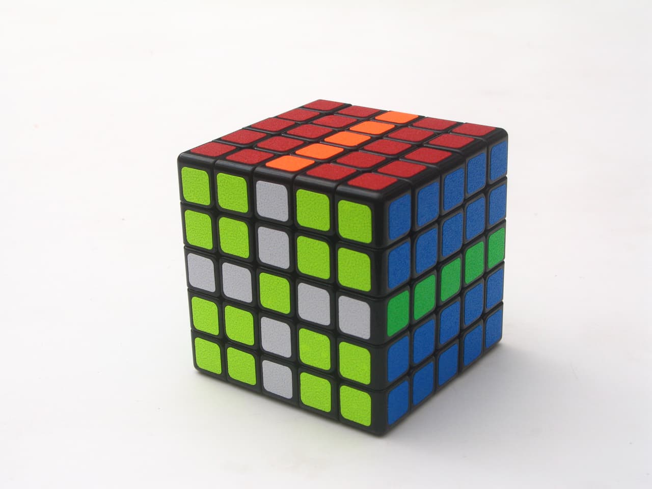 Shengshou 5x5 Legend with MAT stickers - Black image 8