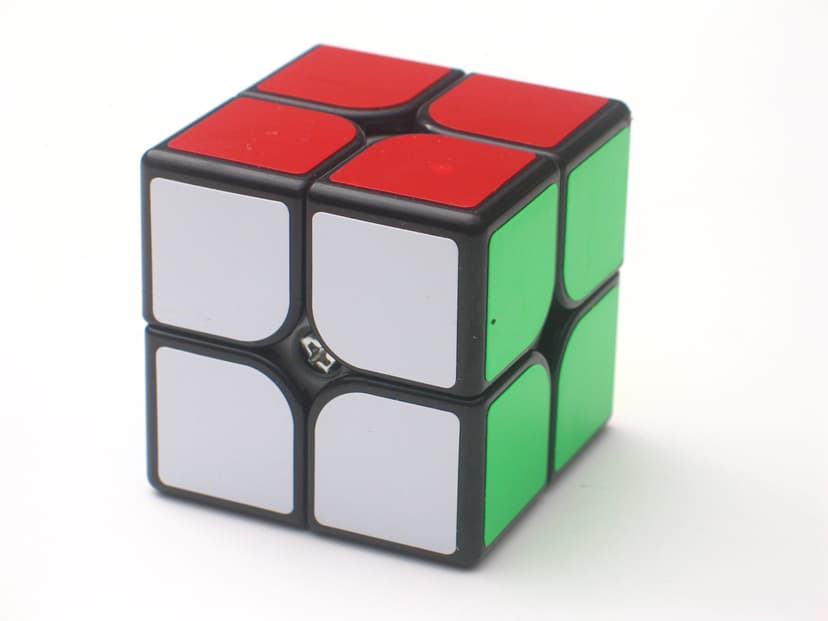 YJ GuanPo 2x2x2 plus - Black image 1