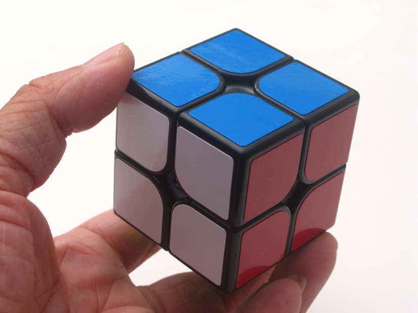 YJ GuanPo 2x2x2 plus - Black image 3