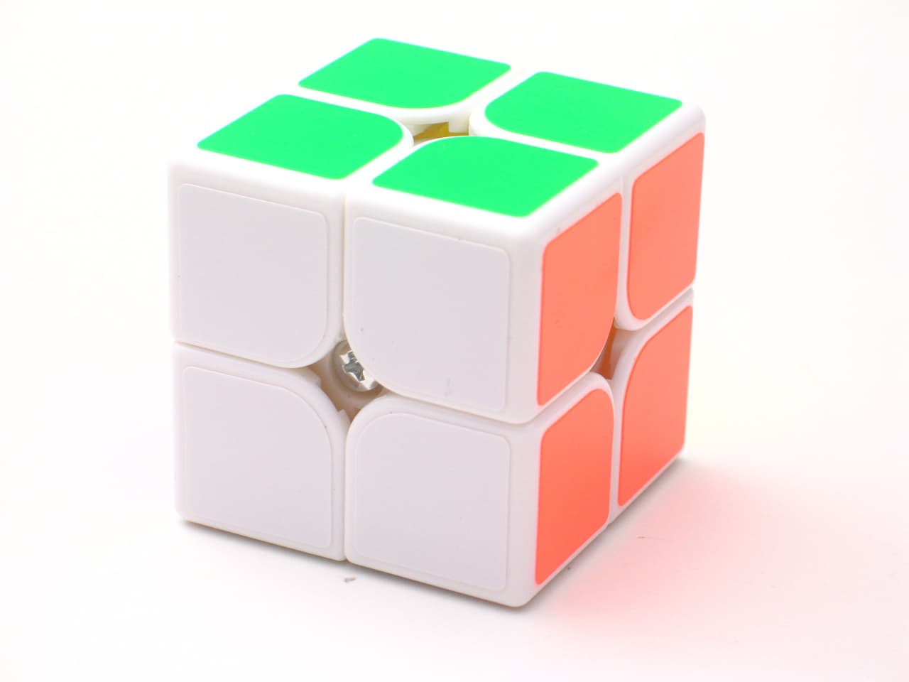 YJ GuanPo 2x2x2 plus - White image 1